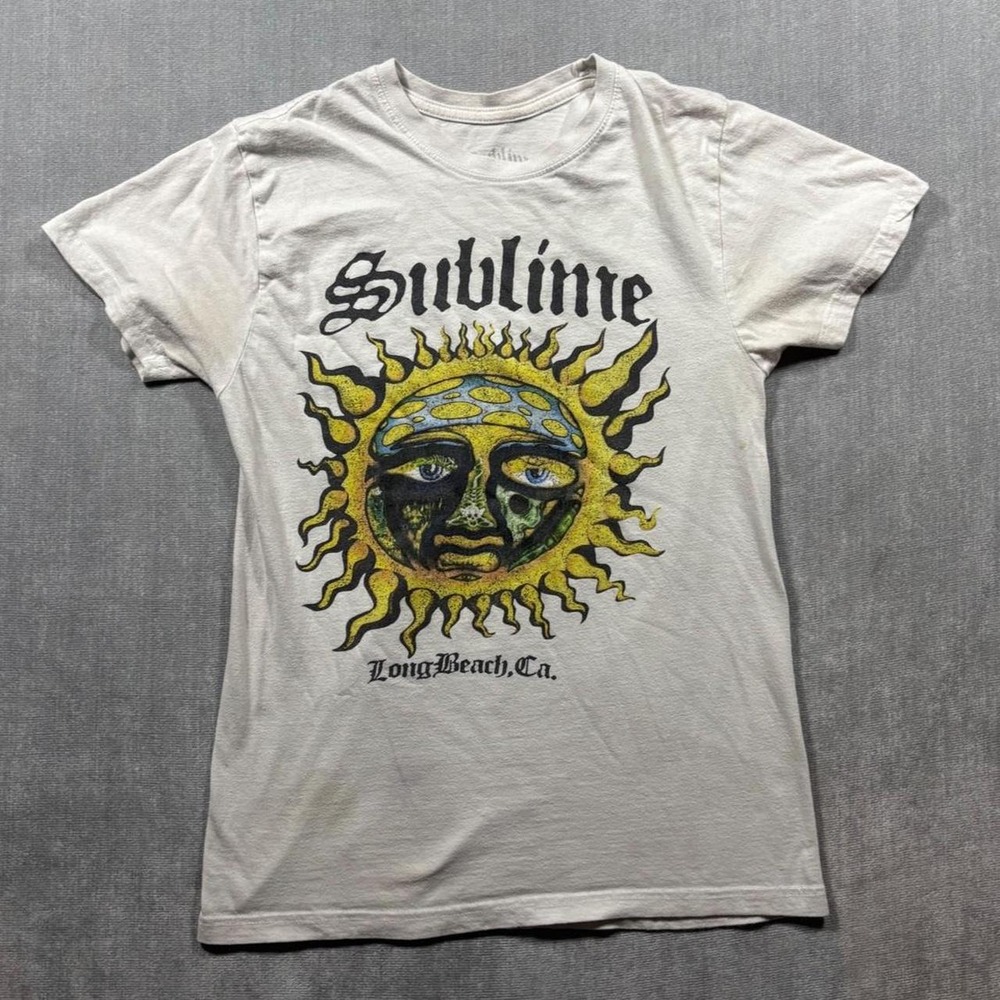 Sublime white band tee